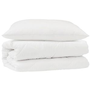 vidaXL Juego de Edred&oacute;n con almohada 2 uds. Microfibra