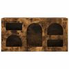 vidaXL Mueble de TV Roble ahumado 80 x 35 x 40 cm Madera de ingenier&iacute;a