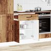 vidaXL Mueble bajo de cocina Lucca madera vieja