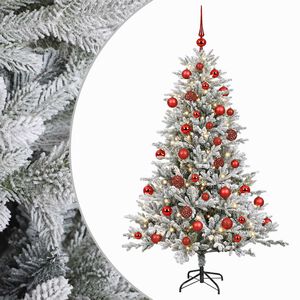 vidaXL &Aacute;rbol de Navidad artificial con bolas 120 cm 150 LED
