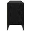 vidaXL Conjunto de mueble de TV Negro 69,5 x 30 x 50 cm