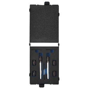 vidaXL Set de fresas para punto de soldadura 9 piezas HSS