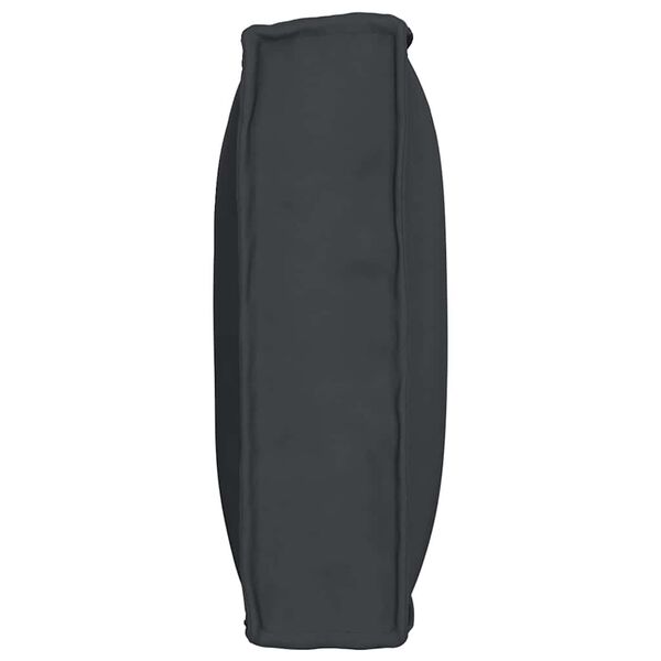 vidaXL Coj&iacute;n de pal&eacute; para respaldo Negro 80 x 40 x 12 cm Tela Oxford