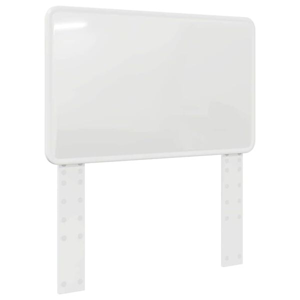 vidaXL Cabecero con cabecera Brillante 75 cm Madera contrachapada