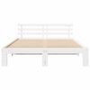 vidaXL Estructura de cama 140 x 200 cm Madera de pino macizo