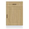 vidaXL Mueble bajo de cocina&nbsp;porto roble sonoma madera reconstituida