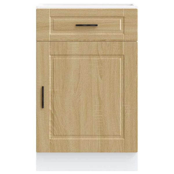 vidaXL Mueble bajo de cocina&nbsp;porto roble sonoma madera reconstituida