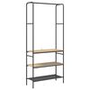 vidaXL Perchero para ropa Roble Sonoma 77 x 30 x 171 cm