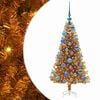 vidaXL &Aacute;rbol de Navidad Dorado 120 cm PET