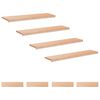 vidaXL Alfombras para escalones 8 uds. 120 x 25 x 2 cm Natural