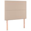 vidaXL Cabecero Capuchino 80x5x118/128 cm Piel Sint&eacute;tica