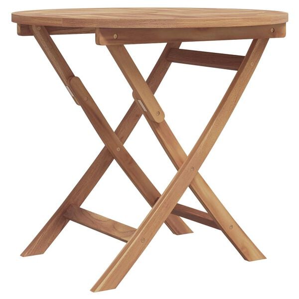 vidaXL Conjunto de Comedor de Jard&iacute;n 3 pcs Marr&oacute;n