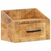 vidaXL Armario de Noche Marr&oacute;n 40 x 30 x 30 cm Madera de mango maciza