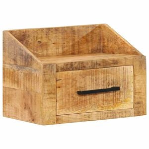 vidaXL Armario de Noche Marr&oacute;n 40 x 30 x 30 cm Madera de mango maciza