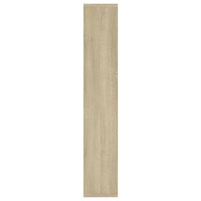 vidaXL Estantería esquina pared madera roble ahumado 20x20x127,5 cm –  Bechester