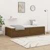 vidaXL Sof&aacute; cama sin colch&oacute;n madera maciza pino marr&oacute;n miel 80x200 cm