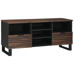 vidaXL Unidades de TV 100 x 33 x 46 cm Nogal Madera de ingenier&iacute;a