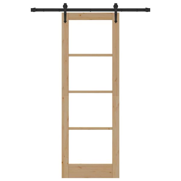 vidaXL Puerta Corredera ORKDAL Natural 73,5 x 211 cm