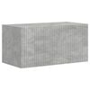 vidaXL Mueble de TV Montado en la Pared 60 x 31 x 29,5 cm Concreto