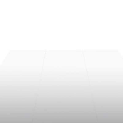 vidaXL Mesa de comedor blanco brillante 179x89x81 cm