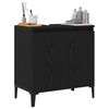 vidaXL Gabinete de Lavabo para Ba&ntilde;o Roble Negro 58 x 33 x 60 cm