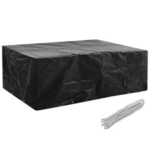 vidaXL Cubierta para muebles de jard&iacute;n 8 ojales 242x162x100 cm
