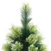 vidaXL &Aacute;rbol de Navidad artificial con bisagras y soporte 210 cm