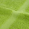 vidaXL Juego de toallas premium SOLUND 8 uds verde manzana 600 gsm