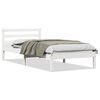 vidaXL Estructura de cama con cabecera 208.6 x 157.6 x 69.4 cm