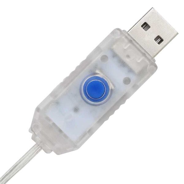 vidaXL Árbol de Navidad con 160 LED Multicolor 150 cm Acrílico