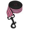 vidaXL Arnés para perros con correa y collar ajustable rosa M