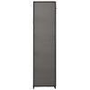 vidaXL Armarios plegables 2 unidades de tela gris 110x45x175 cm