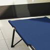 vidaXL Cama de Camping Plegable Azul 206 x 76 x 74 cm Tela Oxford