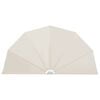 vidaXL Toldo lateral plegable terraza color crema 200 cm