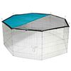 Kerbl recinto octogonal cerrado de exterior para mascotas 82708