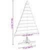 vidaXL &Aacute;rbol de Navidad de adorno madera maciza 180 cm