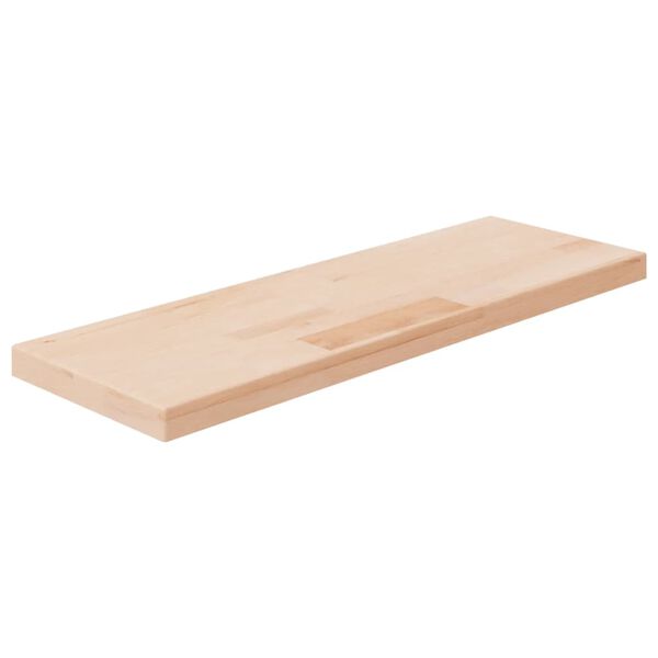 vidaXL Tabla de estanter&iacute;a madera maciza roble sin tratar 60x20x2,5 cm