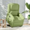 vidaXL Sill&oacute;n el&eacute;ctrico reclinable elevable de terciopelo verde claro