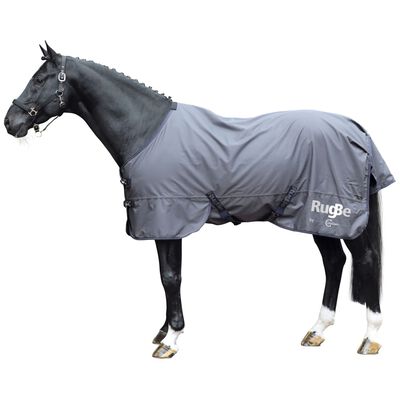 Covalliero Manta para caballos de exterior RugBe Zero gris 135 cm