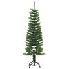 vidaXL &Aacute;rbol de Navidad artificial estrecho con soporte PE 120 cm