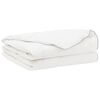 vidaXL Edred&oacute;n FULDA 200 x 220 cm Verano 100 GSM 90% plum&oacute;n de ganso
