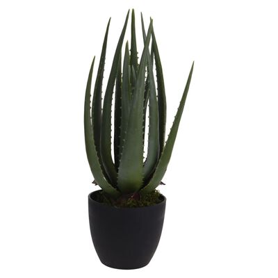 ProGarden Planta artificial en maceta Aloe Vera 25x45 cm