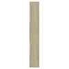 vidaXL Estanter&iacute;a de madera contrachapada blanco y roble 67x24x161 cm