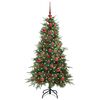 vidaXL &Aacute;rbol de Navidad artificial con ramas articuladas Verde 120 cm