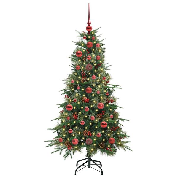 vidaXL &Aacute;rbol de Navidad artificial con ramas articuladas Verde 120 cm