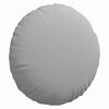 vidaXL Cojines para asiento 2 pcs Gris Nube &Oslash;60 x 21 cm tela