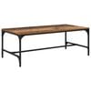 vidaXL Mesa de Caf&eacute; Madera envejecida 100 x 50 x 35 cm
