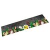 vidaXL Alfombra de cocina lavable terciopelo dibujo especias 60x300 cm