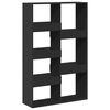 vidaXL Estanter&iacute;a de madera de ingenier&iacute;a negra 100x33x155,5 cm