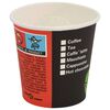vidaXL Vasos de caf&eacute; de papel con tapa 1000 uds 4oz 120ml
